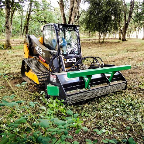 skid steer flail mowers|bobcat flail mower for mini excavator.